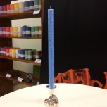 Light Blue Dinner Candle, 28 cm