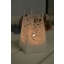 Pitsiline Kaabsoo küünal Arctic Handmade Pentagonal Natural Stearin Crystal Cobweb Candle