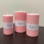 Kirisiõieroosad beebiroosad taimsest steariinist käsitööküünlad Cherry Blossom Pink Natural Handmade Candles