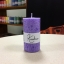 Lilla looduslik käsitöö lauaküünal Kaabsoo Lilac Natural Handmade Pillar Candle