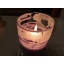 Pitsiline hall küünal Gray Cobweb Lace Stearin candle